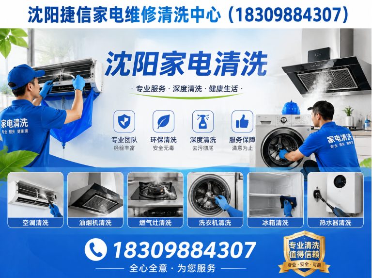 法库县洗衣机清洗展示图
